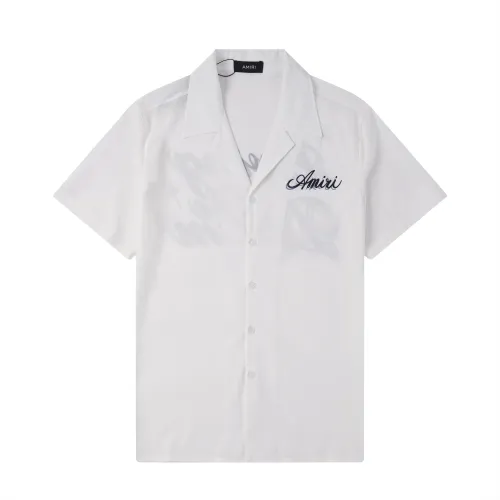 Cheap Amiri Shirts Short Sleeved For Men #1446127, $$32.00 USD On Amiri Shirts