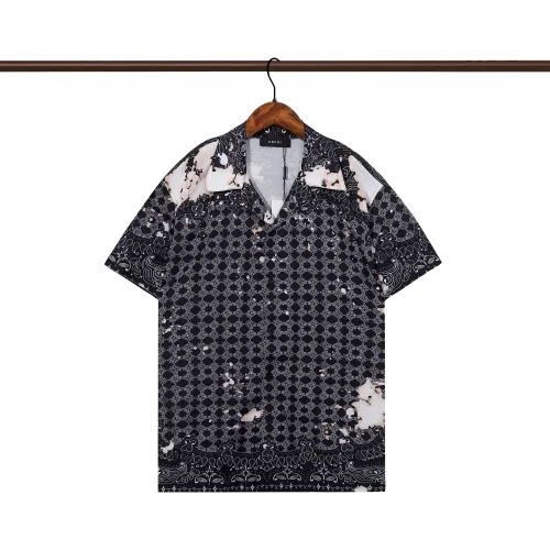 Cheap Amiri Shirts Short Sleeved For Men #1446129, $$32.00 USD On Amiri Shirts