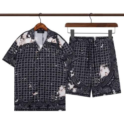 Cheap Amiri Tracksuits Short Sleeved For Men #1446256, $$52.00 USD On Amiri Tracksuits