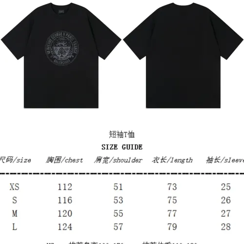Replica Balenciaga T-Shirts Short Sleeved For Unisex #1446382 $42.00 USD for Wholesale