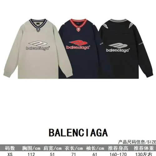 Replica Balenciaga T-Shirts Long Sleeved For Unisex #1446412 $56.00 USD for Wholesale