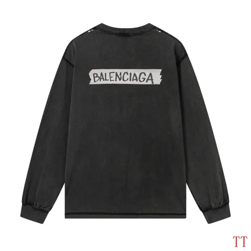 Replica Balenciaga T-Shirts Long Sleeved For Unisex #1446419 $52.00 USD for Wholesale
