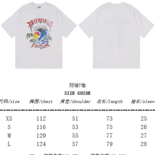 Replica Balenciaga T-Shirts Long Sleeved For Unisex #1446439 $42.00 USD for Wholesale