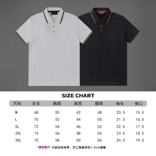Replica Gucci T-Shirts Short Sleeved For Men #1446558 $39.00 USD for Wholesale