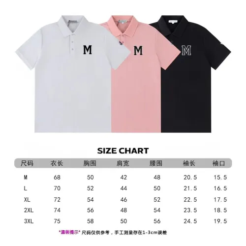 Replica Moncler T-Shirts Short Sleeved For Men #1446562 $39.00 USD for Wholesale