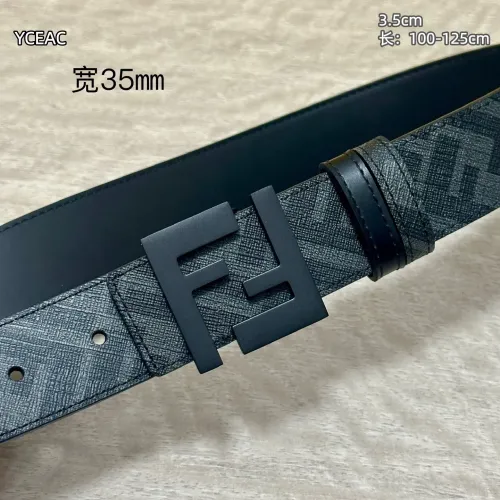 Replica Fendi AAA Quality Belts For Men #1446623 $52.00 USD for Wholesale