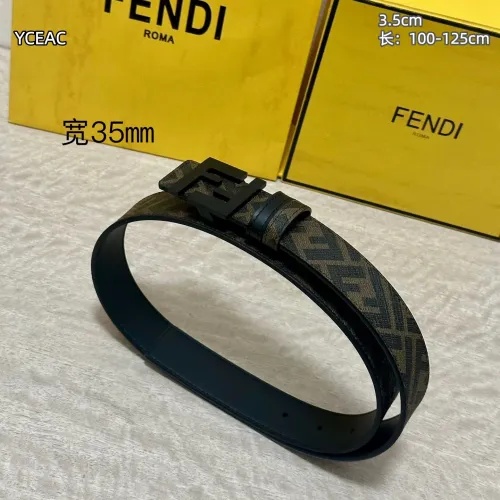 Replica Fendi AAA Quality Belts For Men #1446625 $52.00 USD for Wholesale