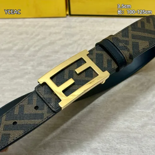 Replica Fendi AAA Quality Belts For Men #1446628 $52.00 USD for Wholesale