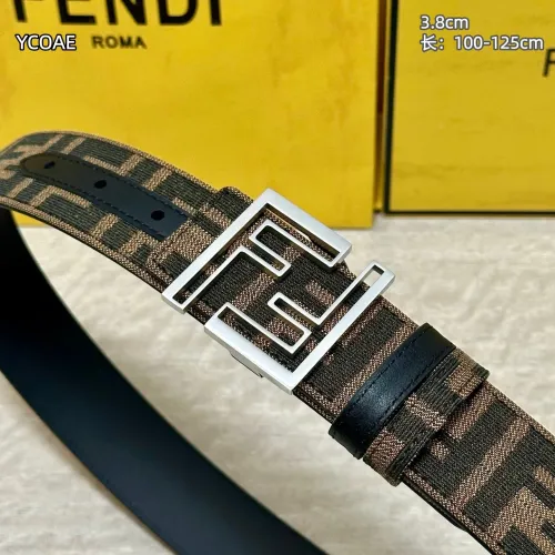 Replica Fendi AAA Quality Belts For Men #1446635 $60.00 USD for Wholesale