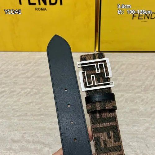 Replica Fendi AAA Quality Belts For Men #1446635 $60.00 USD for Wholesale
