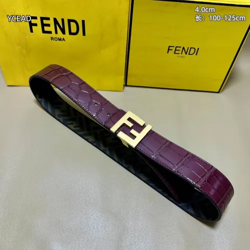 Replica Fendi AAA Quality Belts For Men #1446661 $56.00 USD for Wholesale