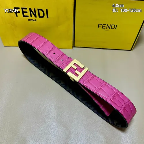 Replica Fendi AAA Quality Belts For Men #1446663 $56.00 USD for Wholesale