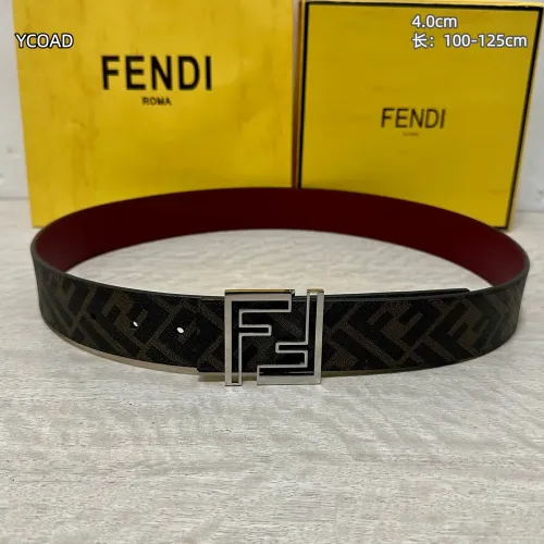 Replica Fendi AAA Quality Belts For Men #1446675 $56.00 USD for Wholesale