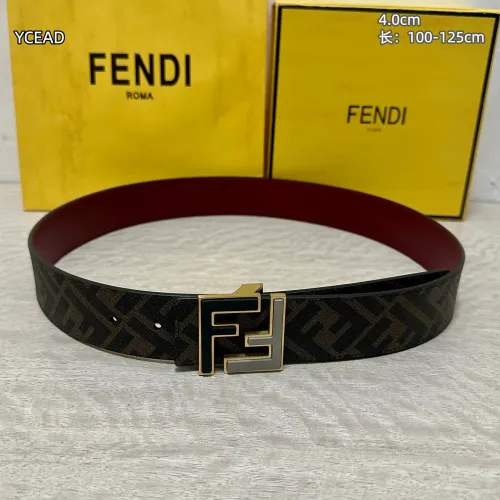 Replica Fendi AAA Quality Belts For Men #1446677 $56.00 USD for Wholesale