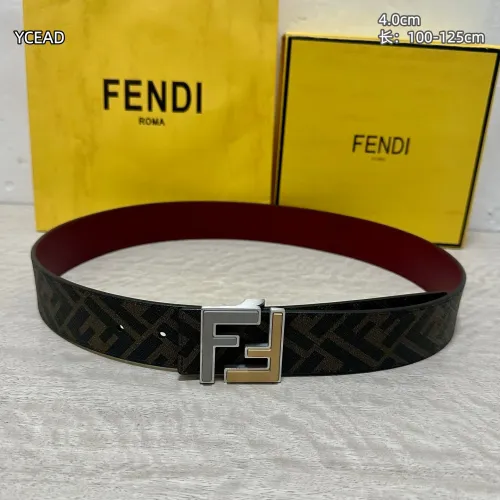 Replica Fendi AAA Quality Belts For Men #1446678 $56.00 USD for Wholesale