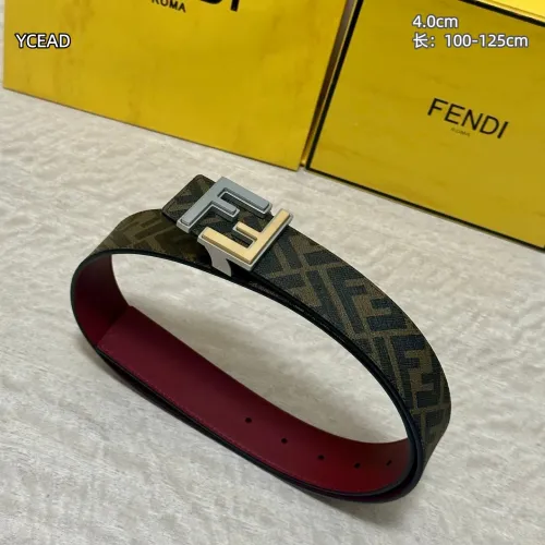 Replica Fendi AAA Quality Belts For Men #1446678 $56.00 USD for Wholesale