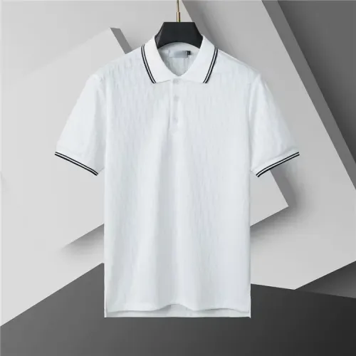 Replica Christian Dior Tracksuits Short Sleeved For Men #1446708 $52.00 USD for Wholesale