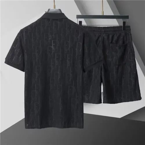 Replica Christian Dior Tracksuits Short Sleeved For Men #1446713 $52.00 USD for Wholesale