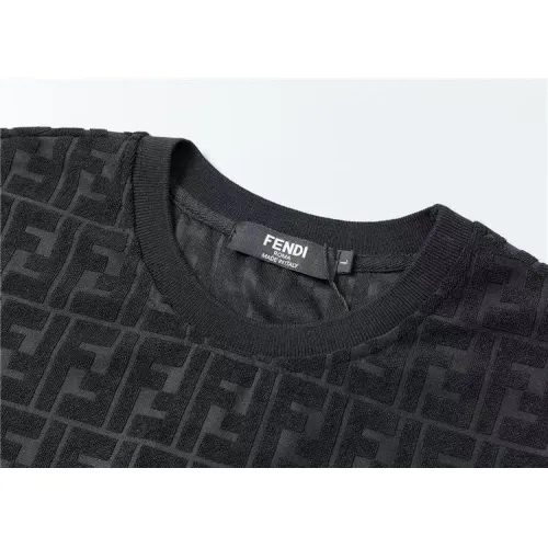Replica Fendi Tracksuits Short Sleeved For Men #1446714 $48.00 USD for Wholesale