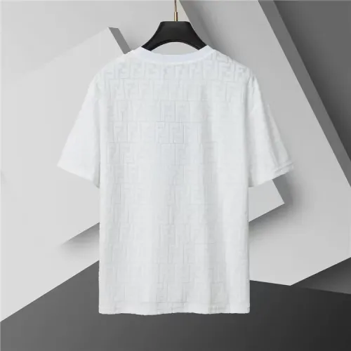 Replica Fendi Tracksuits Short Sleeved For Men #1446715 $48.00 USD for Wholesale