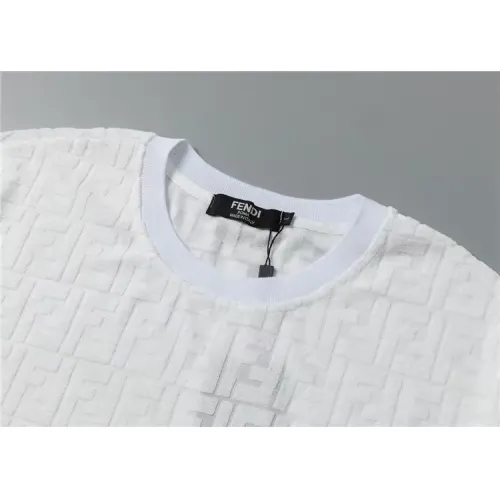 Replica Fendi Tracksuits Short Sleeved For Men #1446715 $48.00 USD for Wholesale