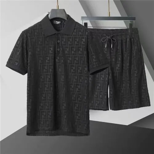 Cheap Fendi Tracksuits Short Sleeved For Men #1446716, $$52.00 USD On Fendi Tracksuits