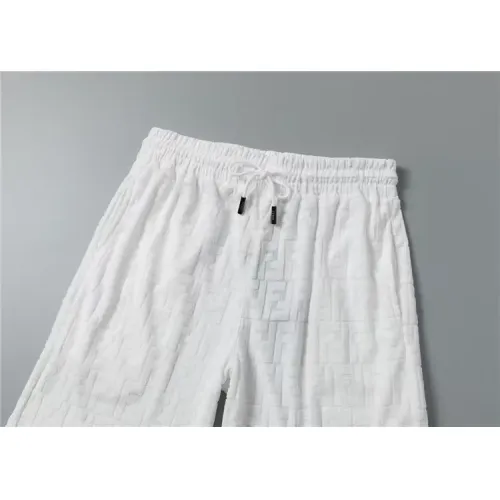 Replica Fendi Tracksuits Short Sleeved For Men #1446717 $52.00 USD for Wholesale