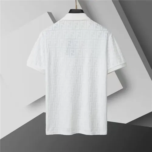 Replica Fendi Tracksuits Short Sleeved For Men #1446717 $52.00 USD for Wholesale