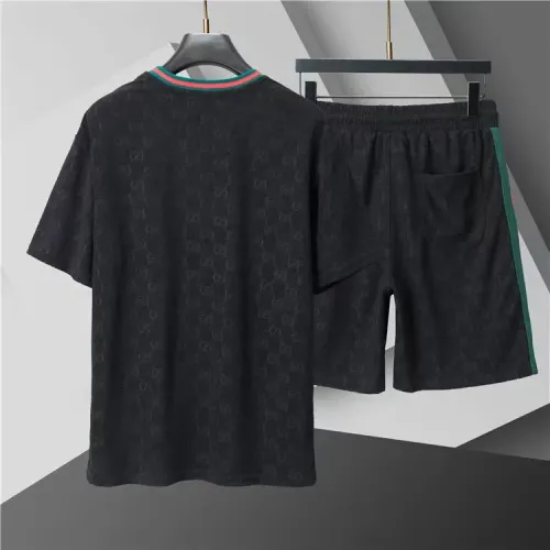 Replica Gucci Tracksuits Short Sleeved For Men #1446727 $48.00 USD for Wholesale