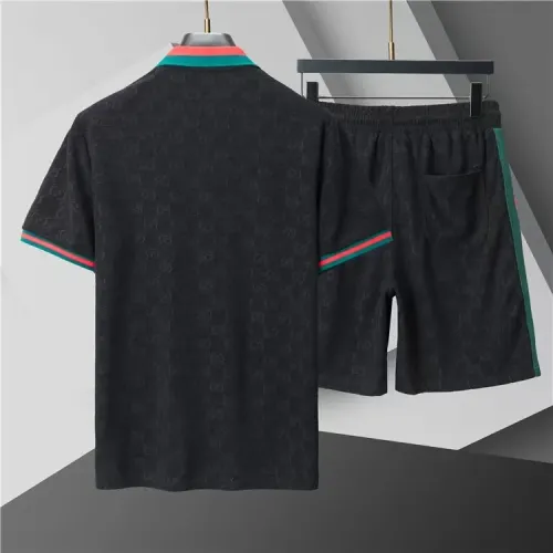 Replica Gucci Tracksuits Short Sleeved For Men #1446729 $52.00 USD for Wholesale
