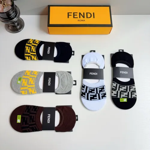Replica Fendi Socks #1446805 $27.00 USD for Wholesale