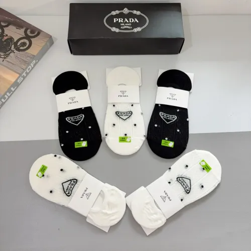 Replica Prada Socks #1446807 $27.00 USD for Wholesale