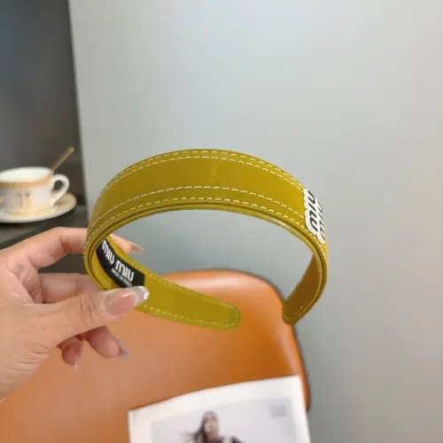 Replica MIU MIU Headband For Women #1446830 $27.00 USD for Wholesale