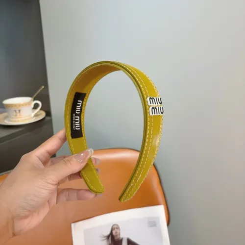 Replica MIU MIU Headband For Women #1446830 $27.00 USD for Wholesale