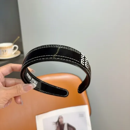 Replica MIU MIU Headband For Women #1446831 $27.00 USD for Wholesale