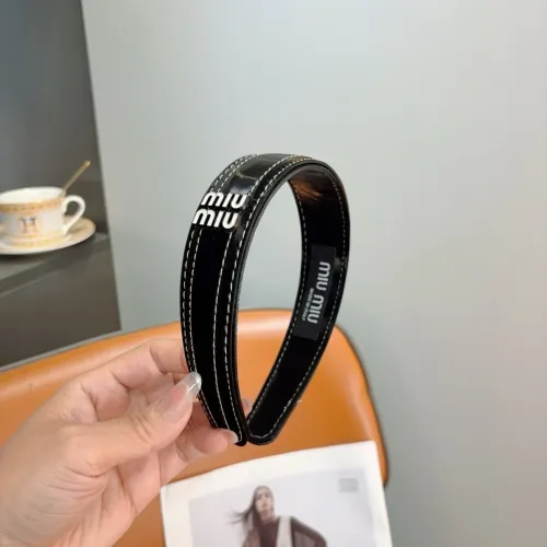Replica MIU MIU Headband For Women #1446831 $27.00 USD for Wholesale