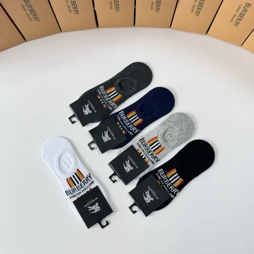 Replica Burberry Socks #1446924 $27.00 USD for Wholesale