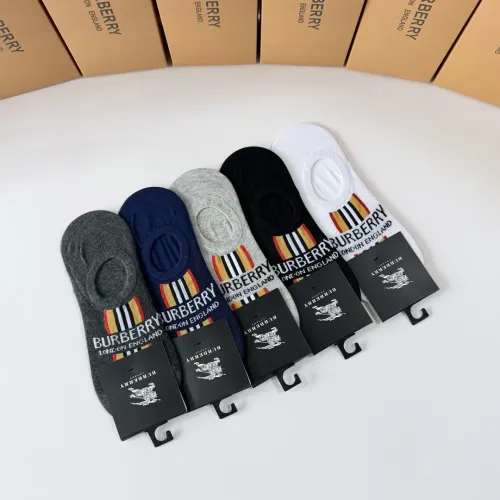 Replica Burberry Socks #1446924 $27.00 USD for Wholesale