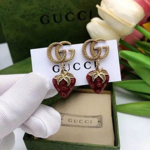 Replica Gucci Earrings For Women #1447408 $27.00 USD for Wholesale