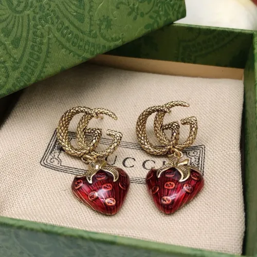 Replica Gucci Earrings For Women #1447408 $27.00 USD for Wholesale