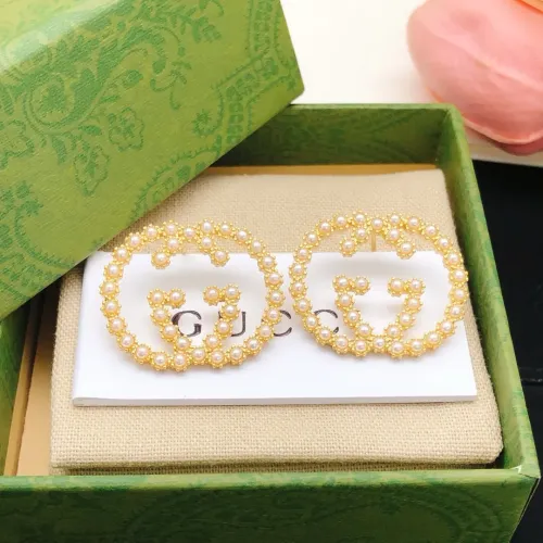 Replica Gucci Earrings For Women #1447409 $27.00 USD for Wholesale