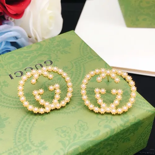 Replica Gucci Earrings For Women #1447409 $27.00 USD for Wholesale