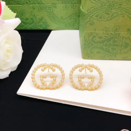 Replica Gucci Earrings For Women #1447409 $27.00 USD for Wholesale