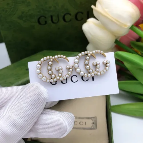 Replica Gucci Earrings For Women #1447410 $27.00 USD for Wholesale