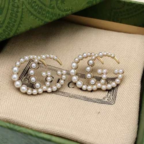 Replica Gucci Earrings For Women #1447410 $27.00 USD for Wholesale