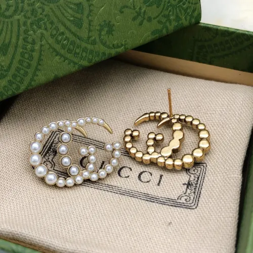Replica Gucci Earrings For Women #1447410 $27.00 USD for Wholesale
