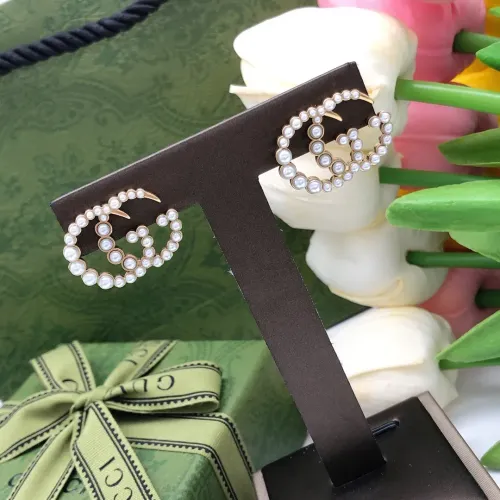Replica Gucci Earrings For Women #1447410 $27.00 USD for Wholesale