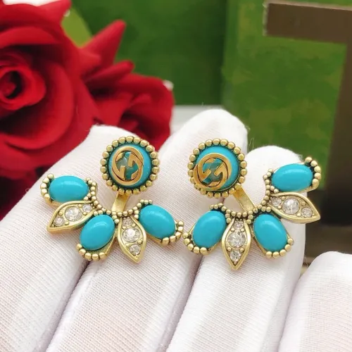 Replica Gucci Earrings For Women #1447412 $27.00 USD for Wholesale