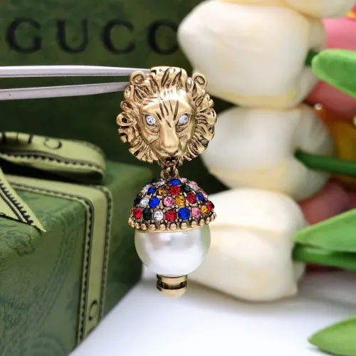 Replica Gucci Earrings For Women #1447413 $29.00 USD for Wholesale