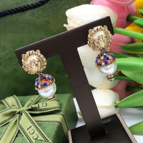 Replica Gucci Earrings For Women #1447413 $29.00 USD for Wholesale